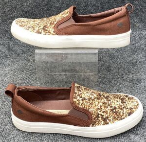 Sperry x Good Humor Crest Twin Gore Slip On Sneakers Chocolate Eclair Brown 8
